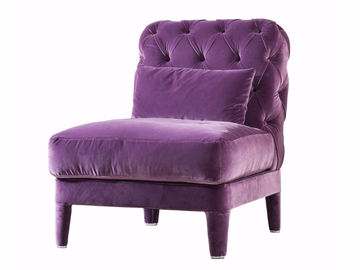 ELLIOT - Tufted armchair by CTS SALOTTI - view 3